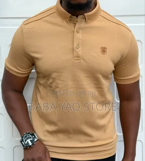 New Fashion Banding Collar Casual Short-Sleeved T-Shirts