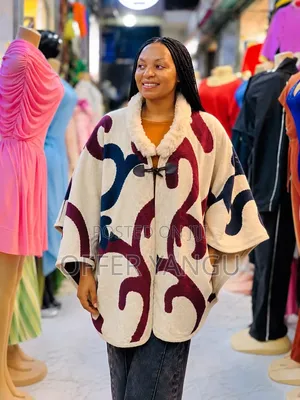 Maroon Vintage Poncho