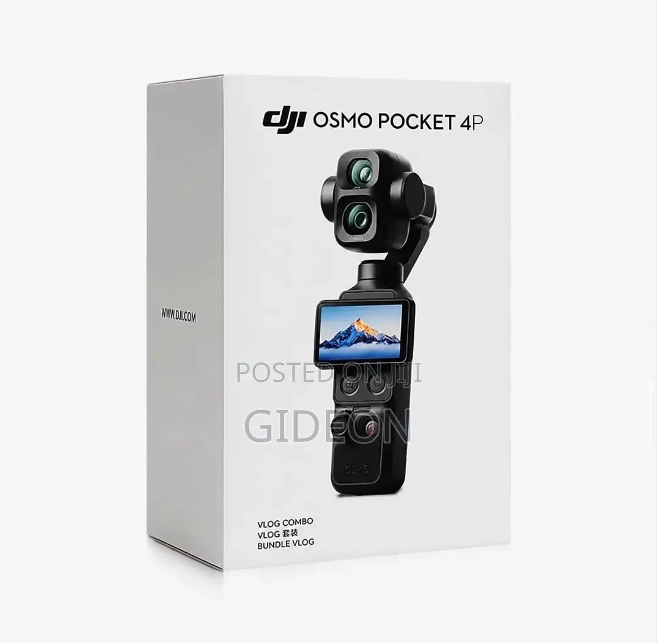 DJI Osmo Pocket 4P Vlog Combo