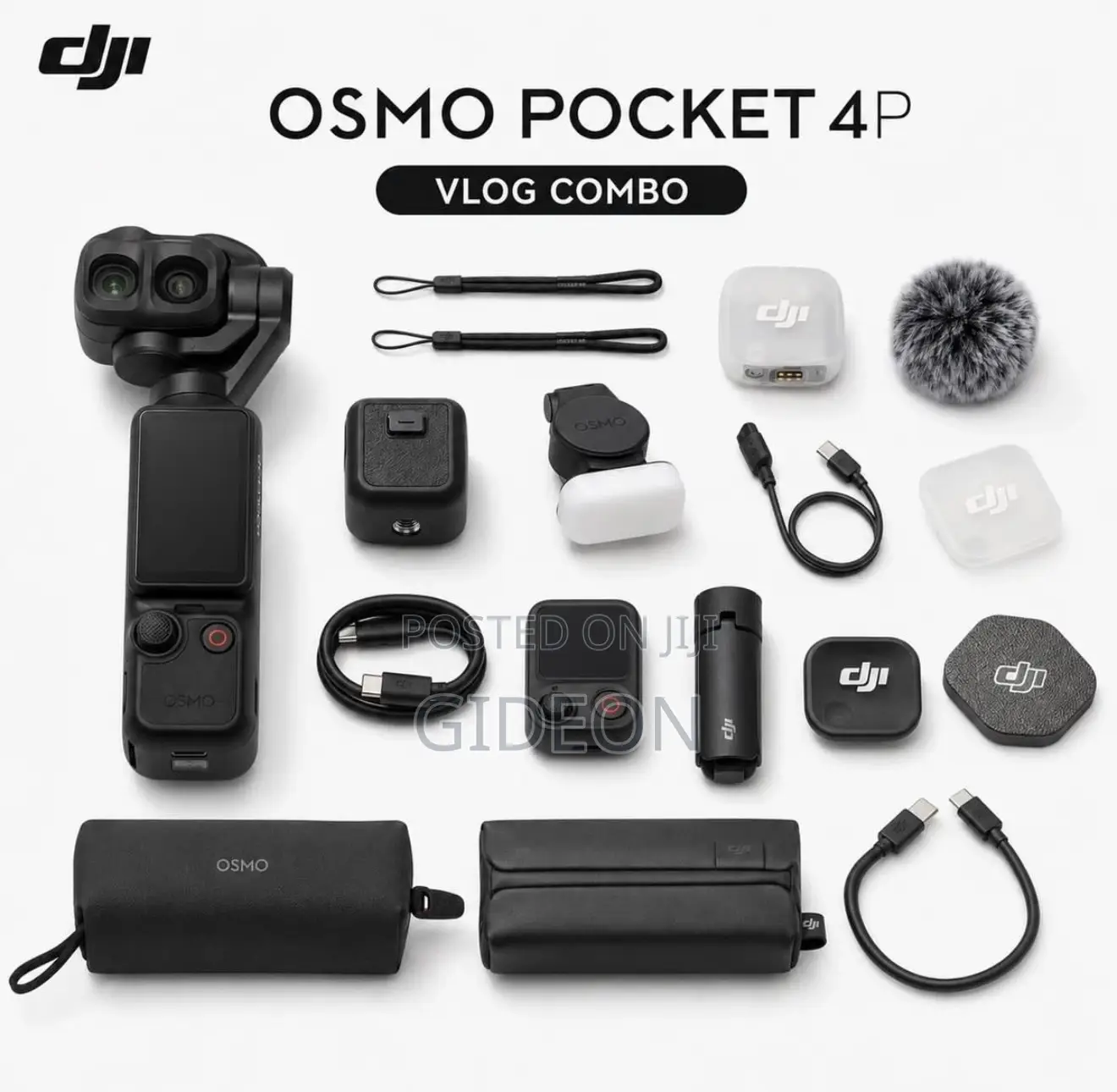 DJI Osmo Pocket 4P Vlog Combo