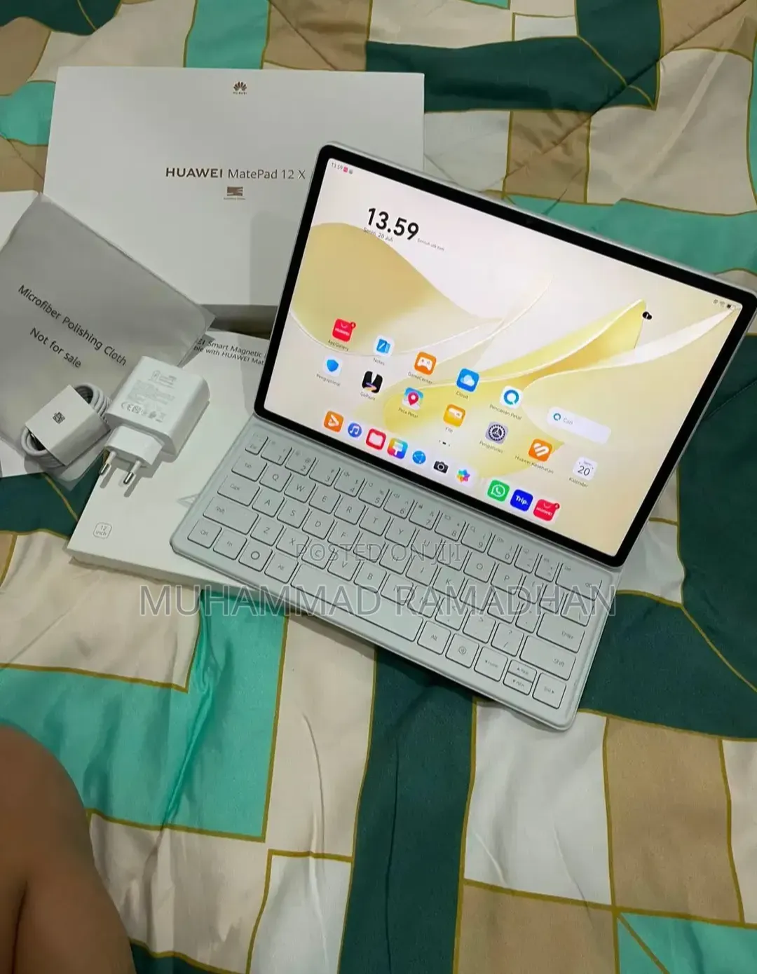 New Huawei MatePad 12 X 256 GB White