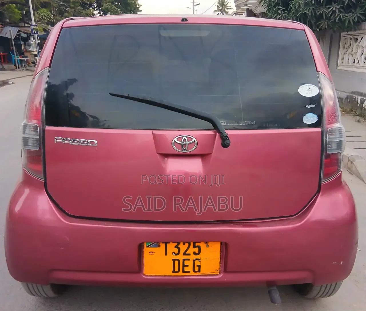 Toyota Passo 2007 Red
