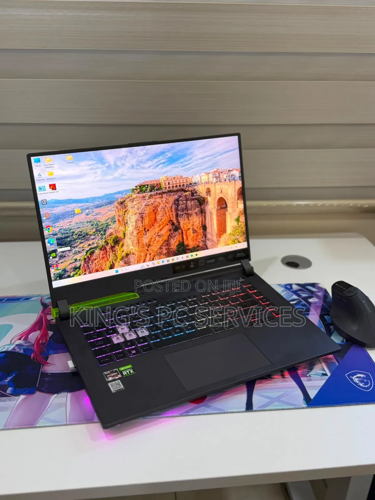 Laptop Asus ROG Strix G15 G512 16GB Intel Core i7 SSD 512GB