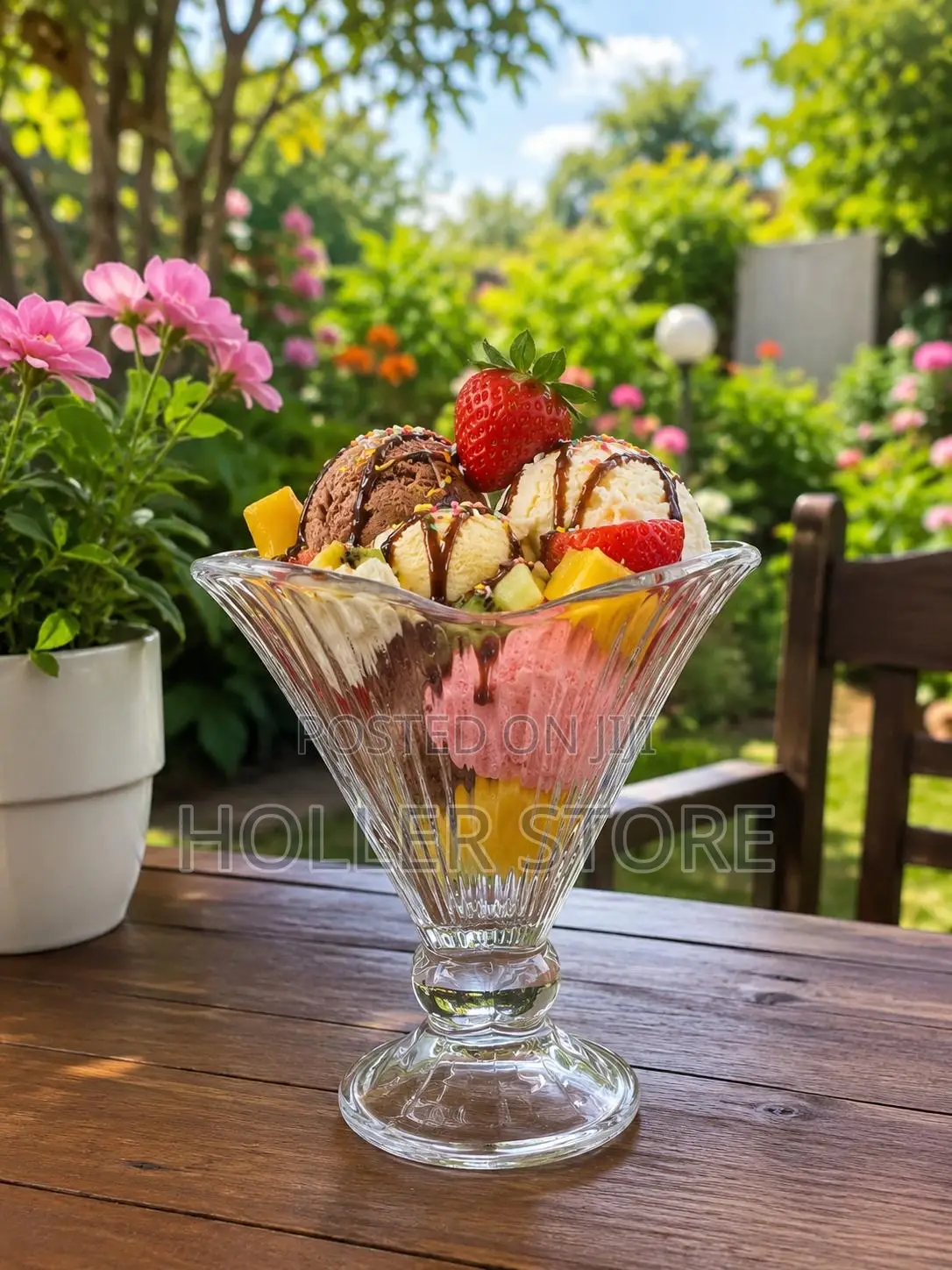 CAKE GLASS SET ( 6 Pieces)