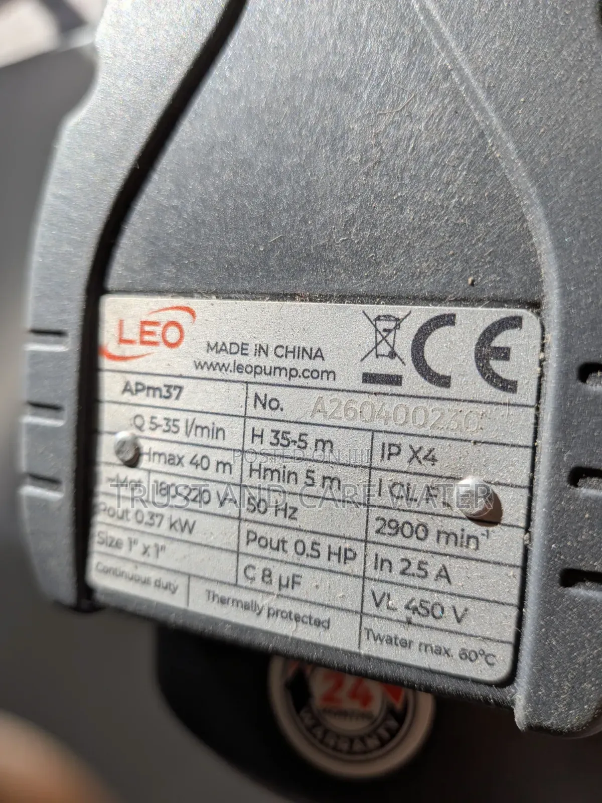 LEO Surface Pump 0.5Hp