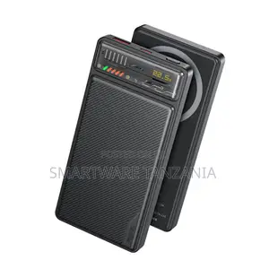 Yesido Power Bank 10000mAh, 15W Wireless Fast Charging, LCD Display