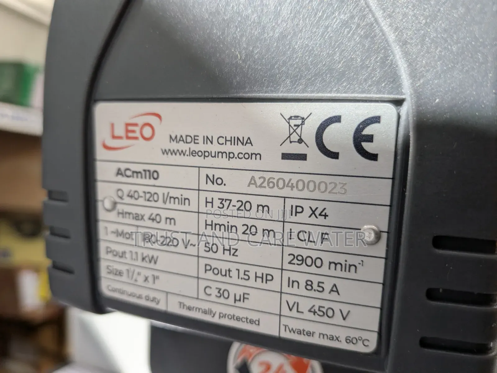 LEO Surface Pump 1.5HP