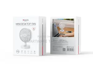Yesido Mini Desktop Fan, 10W Power, 90-Degree Rotation, Low Noise