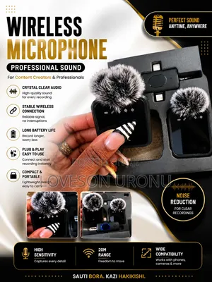 F11 2 Lavalier Microphone Recorder