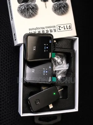F11 2 Lavalier Microphone Recorder