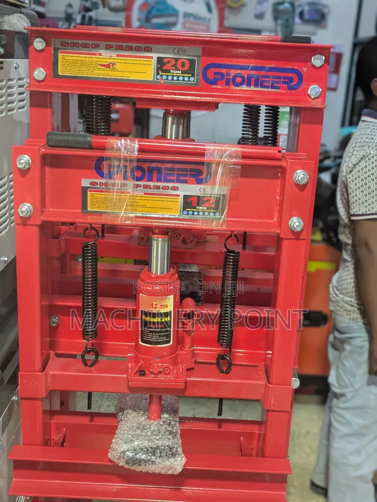 Shop Press Machine 12T Pioneers