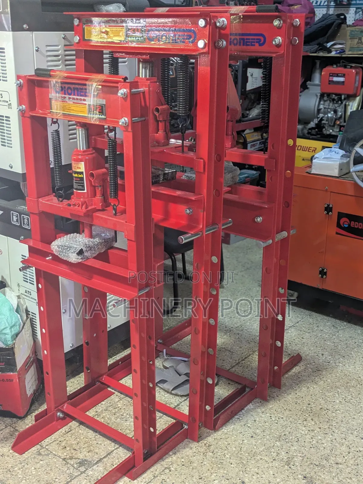 Shop Press Machine 12T Pioneers