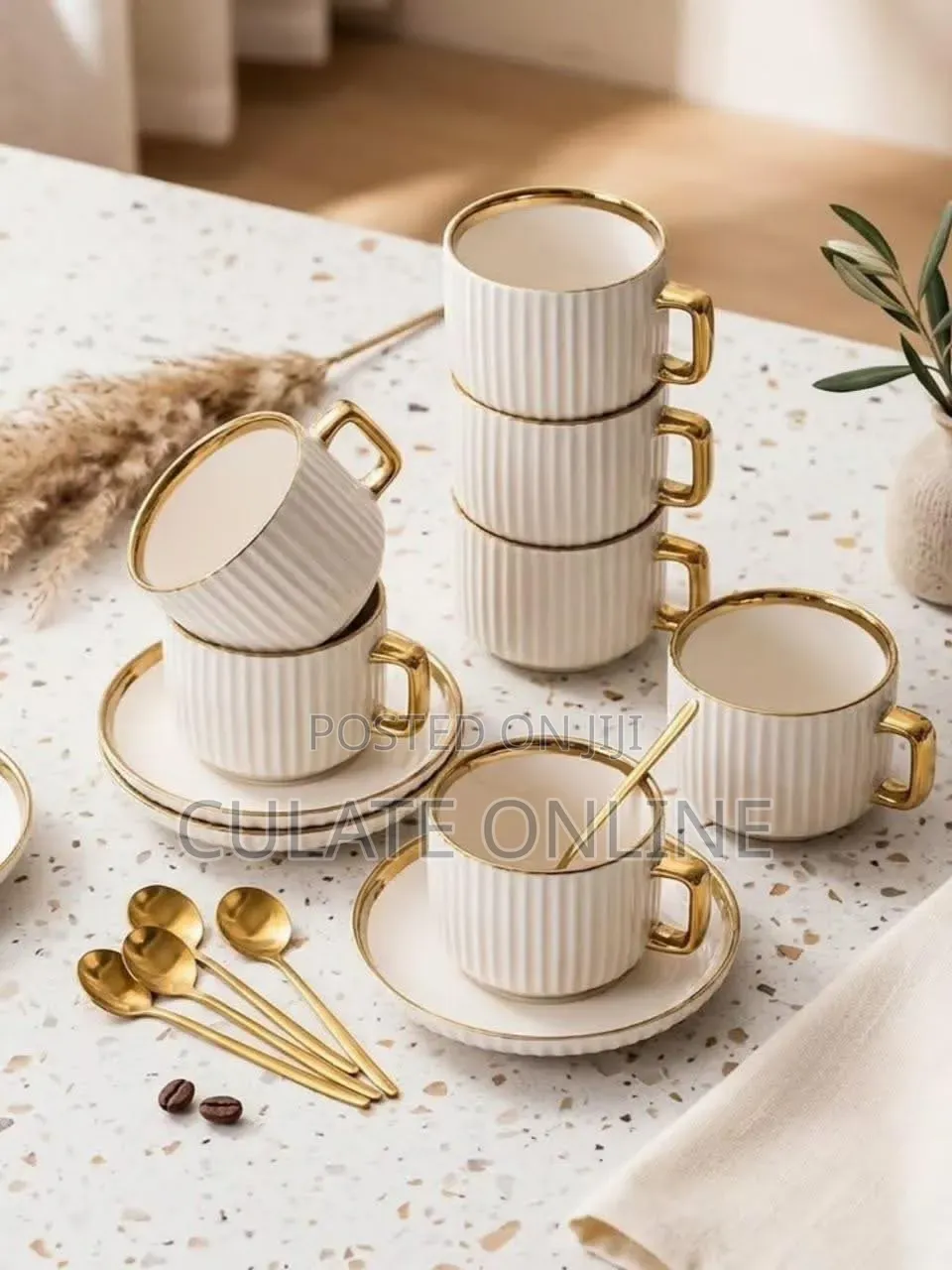 Gold Tea Set