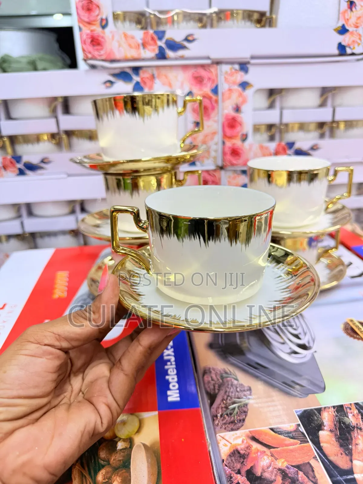 Gold Tea Set