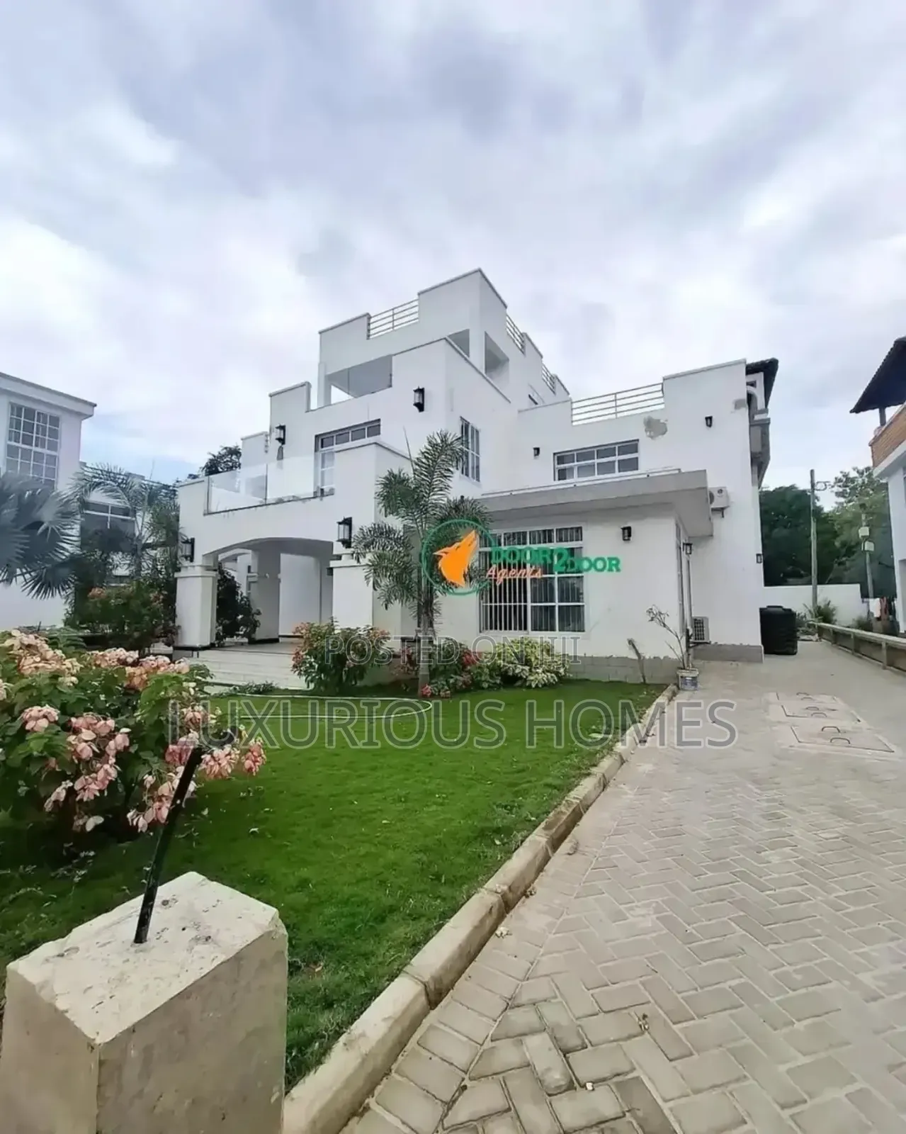 Furnished 5bdrm Villa in Mikocheni for rent