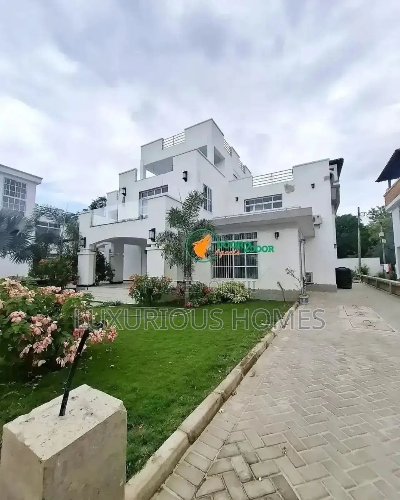 Furnished 5bdrm Villa in Mikocheni for rent