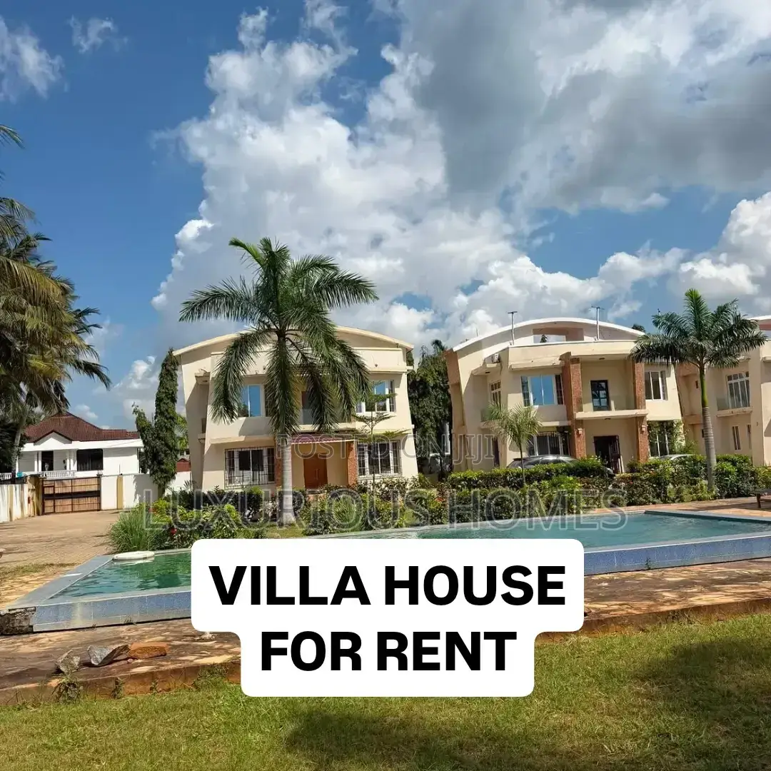 Furnished 4bdrm Villa in Mbezi Beach for rent