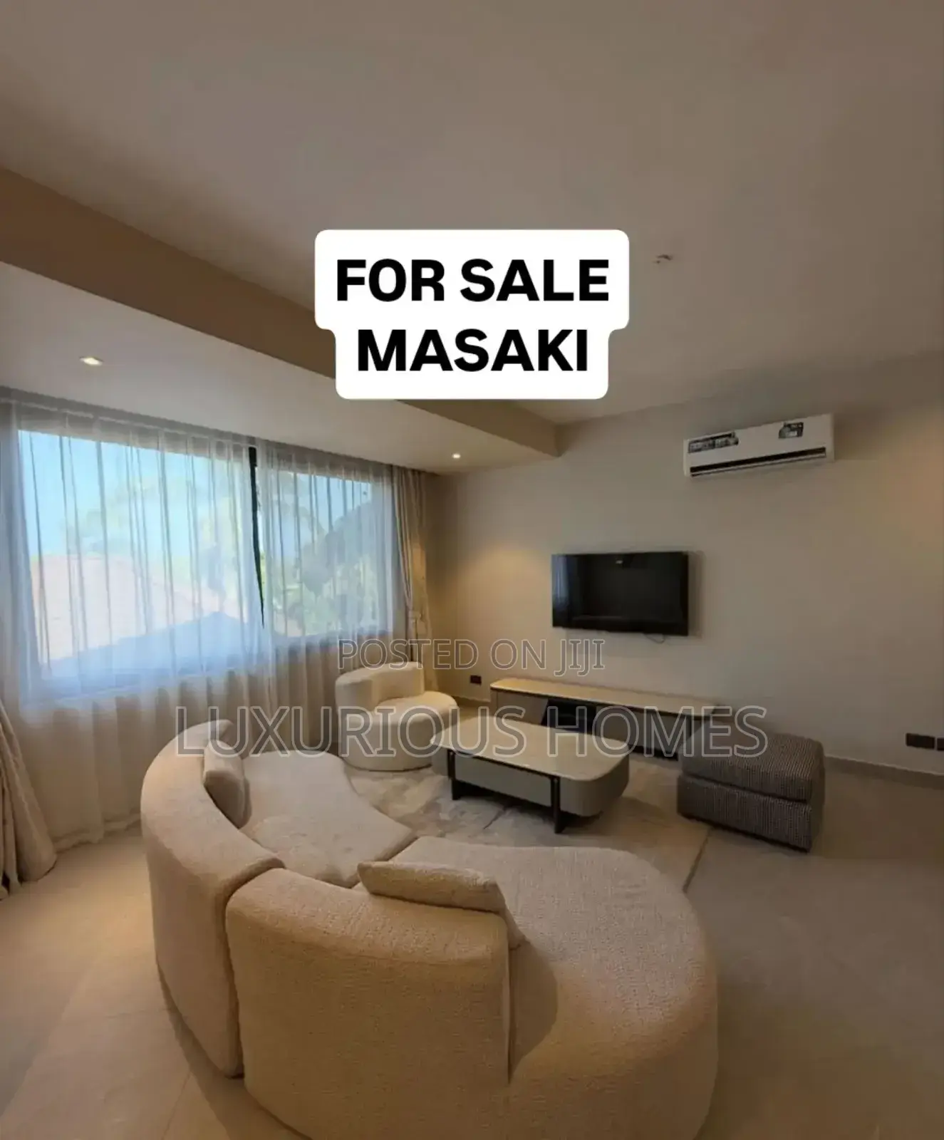 Furnished 1bdrm Apartment in Masaki for sale