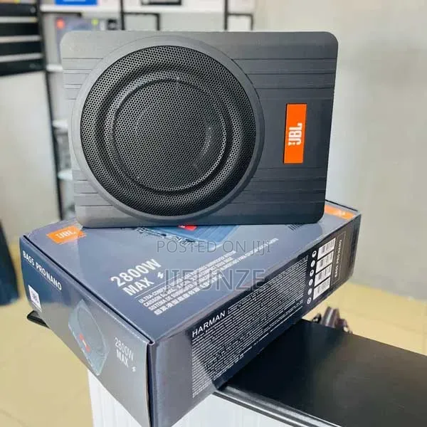 JBL BassPro Nano 9200W MAX – Under-Seat Powered Subwoofer