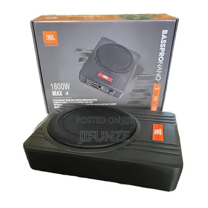 JBL BassPro Nano 9200W MAX – Under-Seat Powered Subwoofer