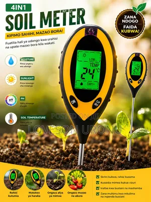 Best Garden Flowers and Waater Soil Tester
