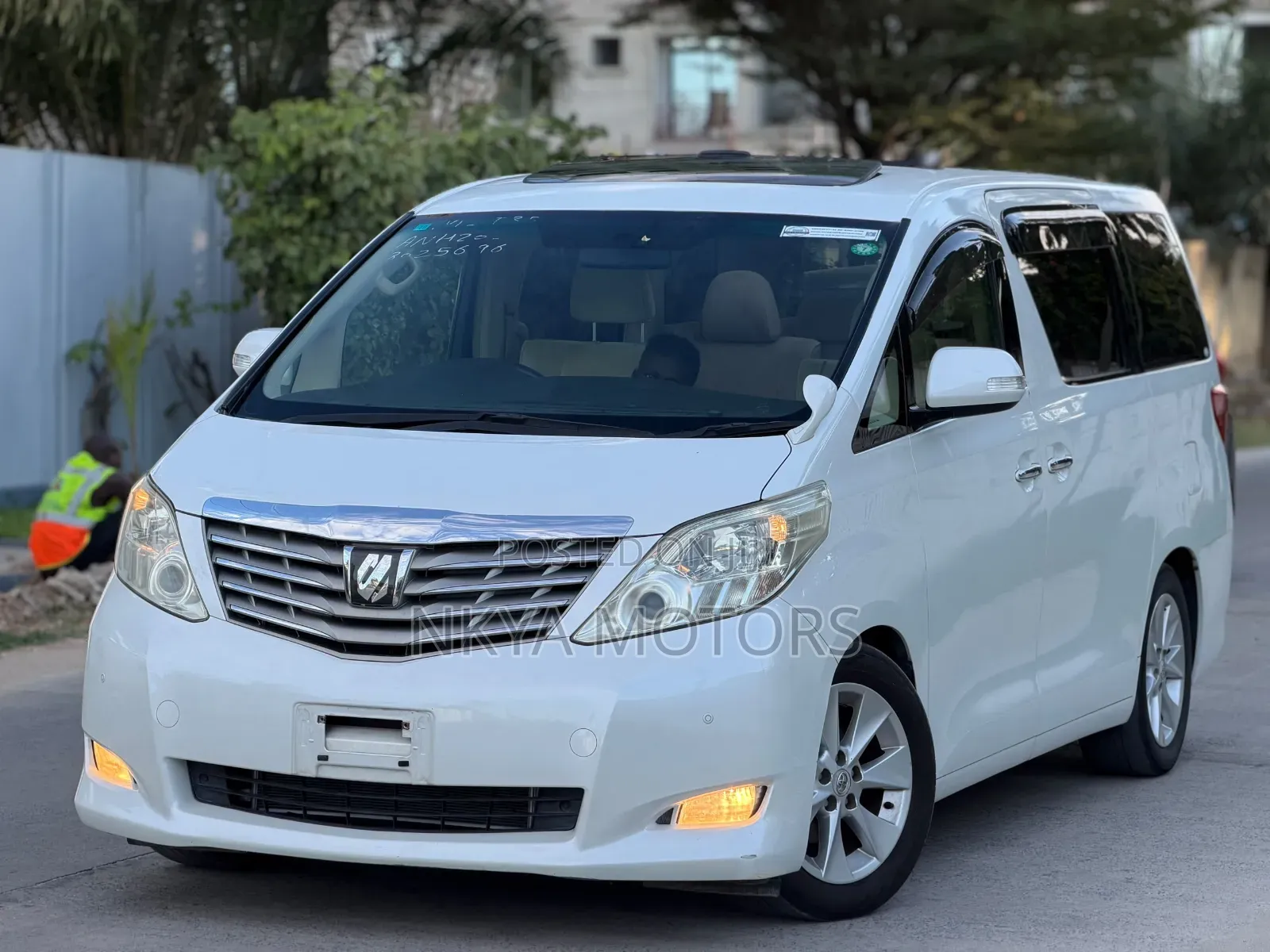 Toyota Alphard 2010 Pearl