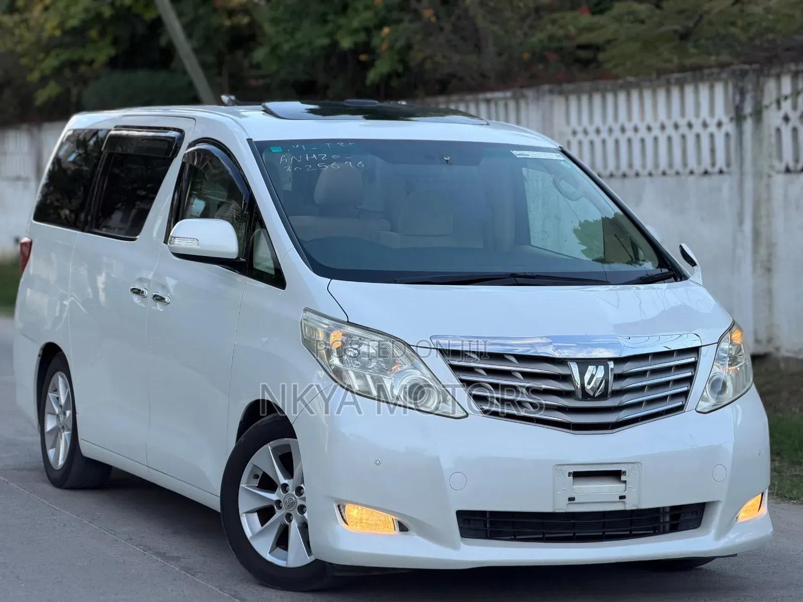 Toyota Alphard 2010 Pearl