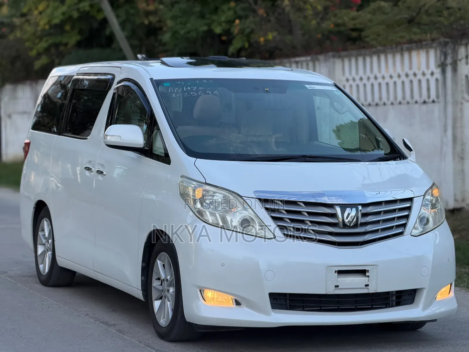 Toyota Alphard 2010 Pearl