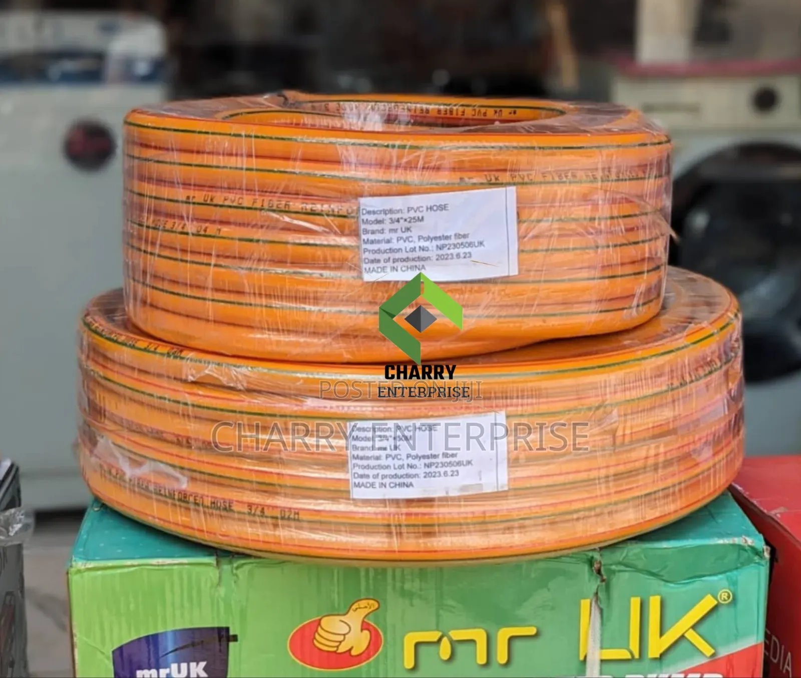 Mr Uk PVC Garden Hose Mpira Wa Kumwagilia Irrigation 3⁄4 Inch 50m