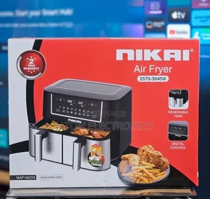 Nikai Air Fryer Naf182dx 8.4l Digital Control 3000w