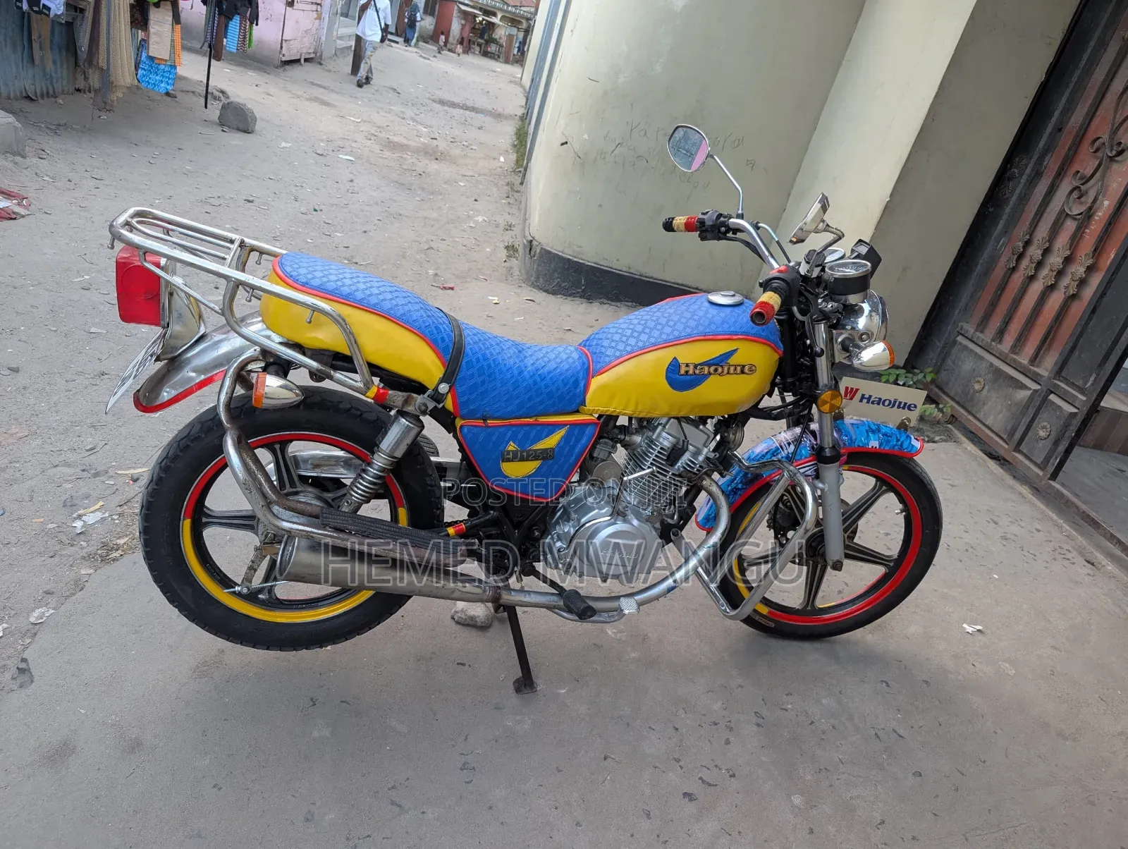 Haojue HJ125-18 2025 Blue