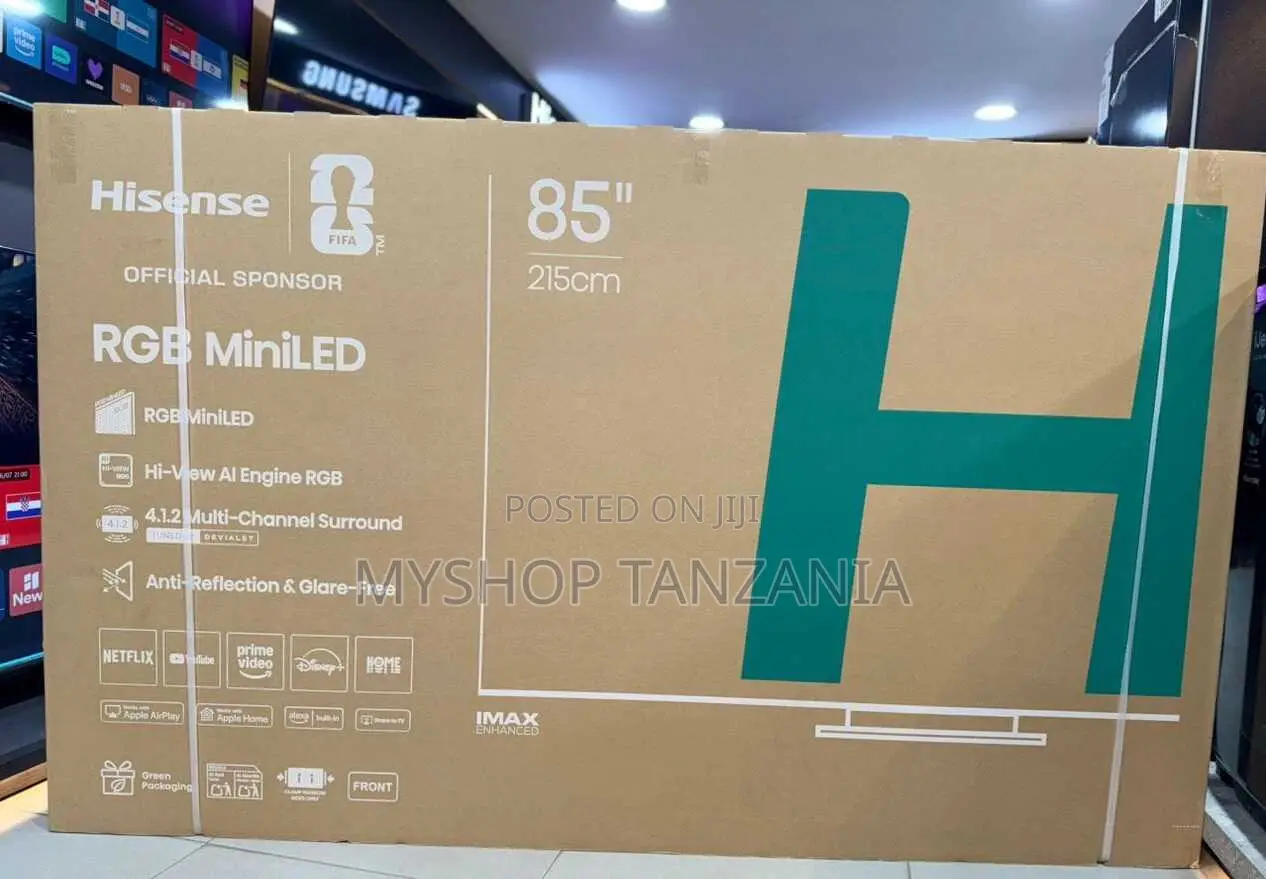 Hisense TV Inch 85 RGB Miniled Smart Ultra Hd