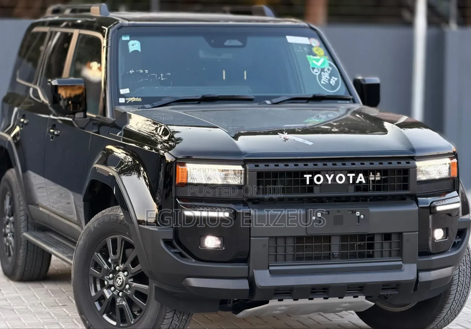 New Toyota Land Cruiser Prado 2025 Black