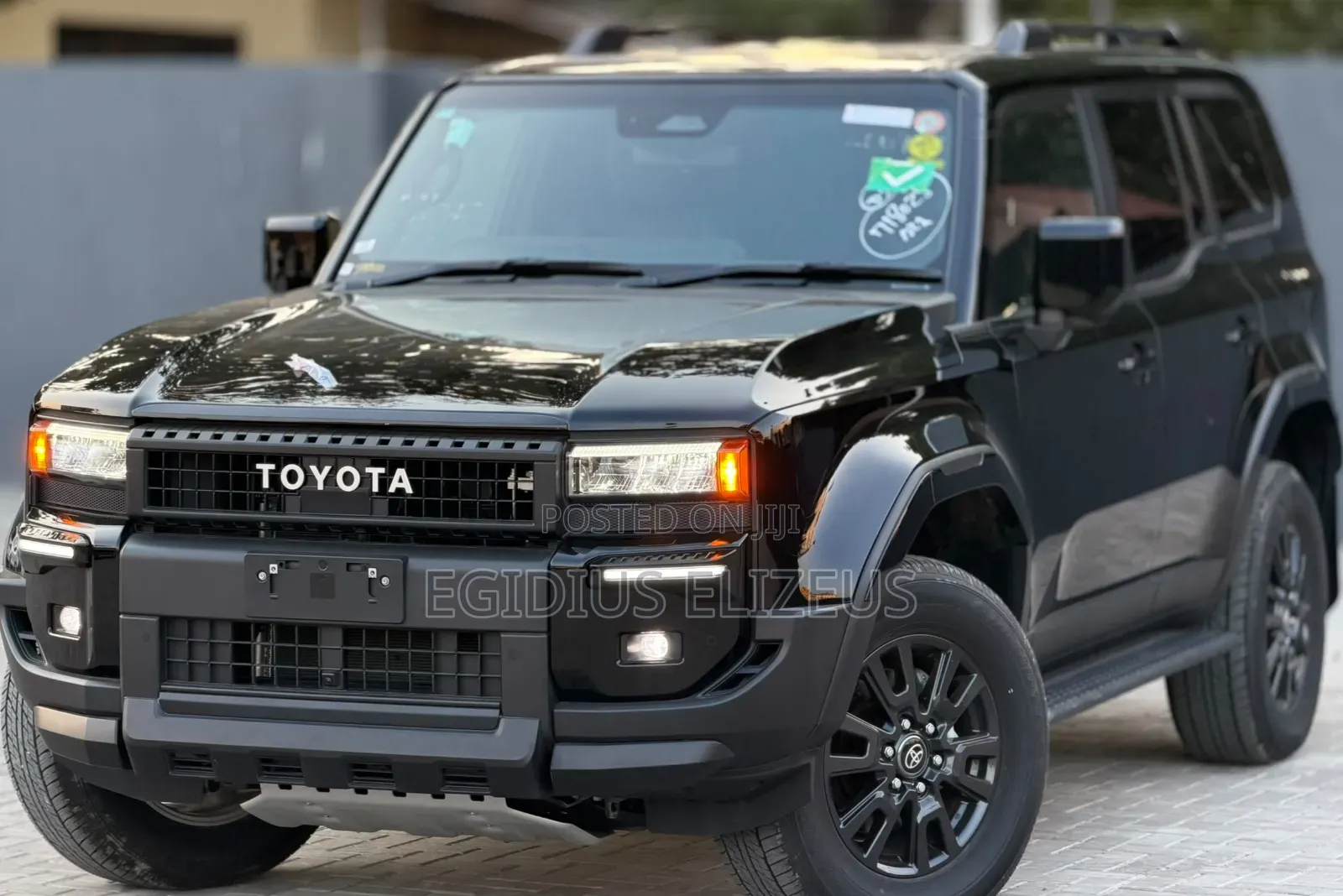 New Toyota Land Cruiser Prado 2025 Black