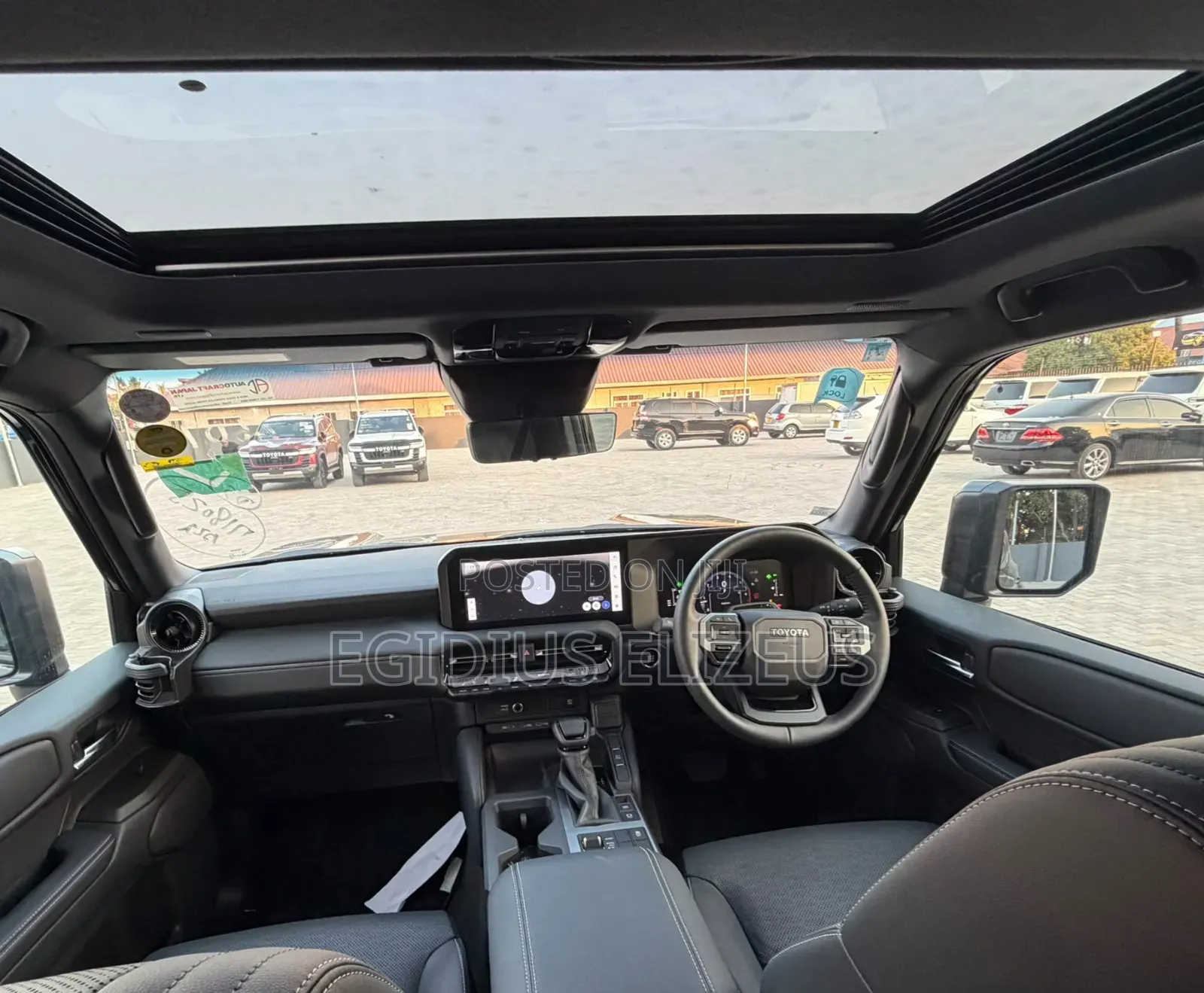 New Toyota Land Cruiser Prado 2025 Black