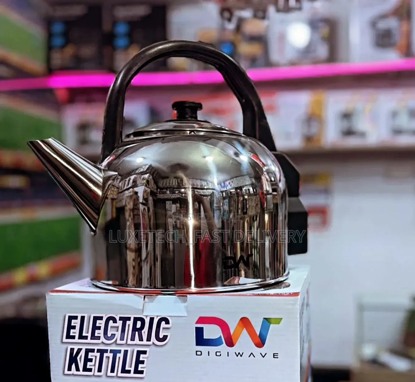 Digiwave 5L Electric Kettle – Fast Boil, Rust-Free Stainless Steel