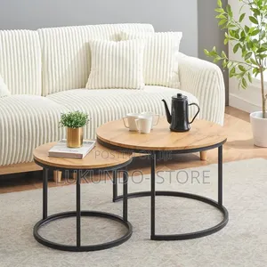 Bamboo Cofee Table 2pcs