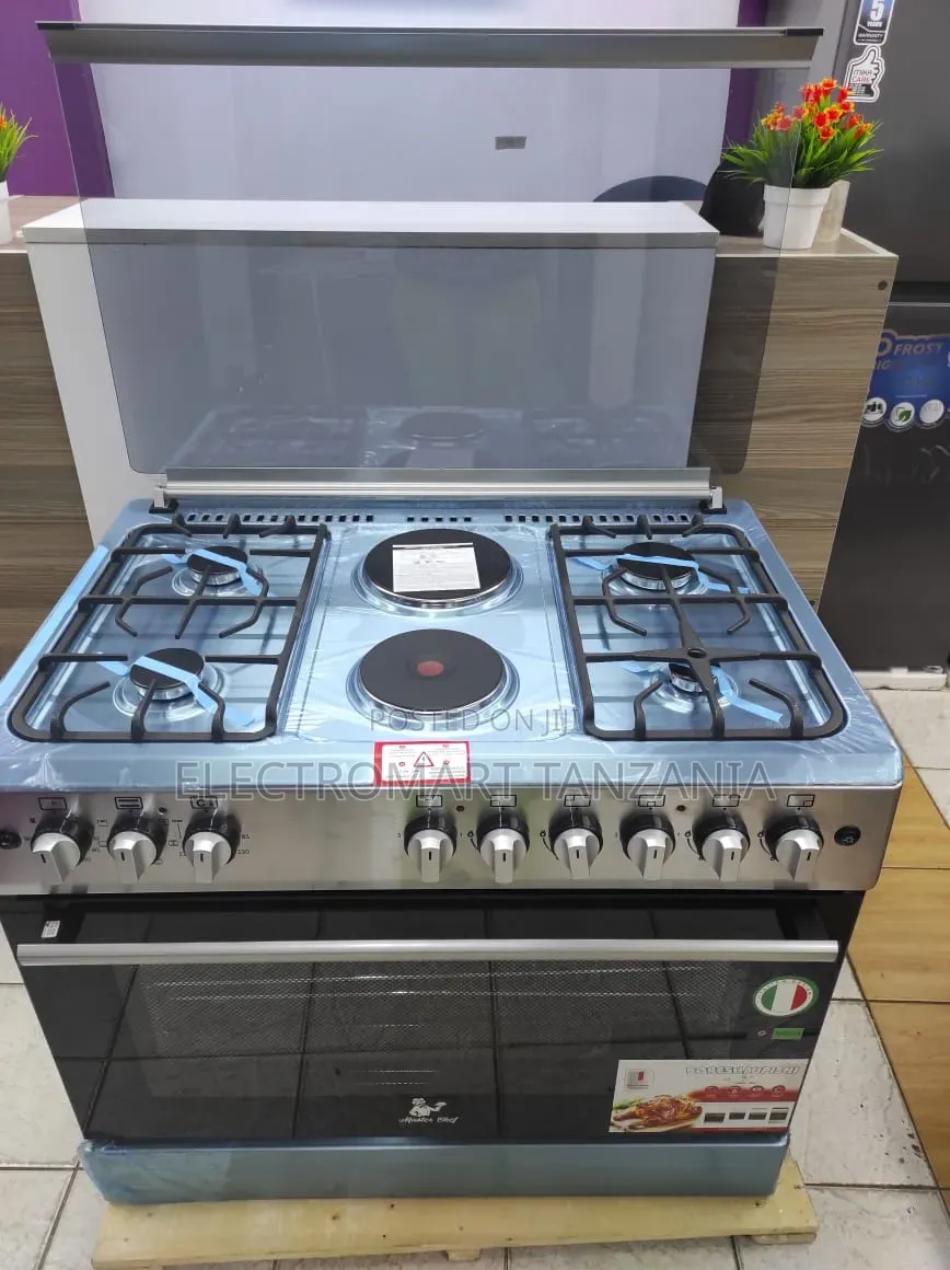 Roch Jiko 90x60 ||4Gas+2Electric+ElectricOven|| Made in Turkey
