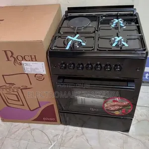 ROCH 60x60 Gas Cooker3 Gas + 1 Electric Electric Oven Grill Brand New