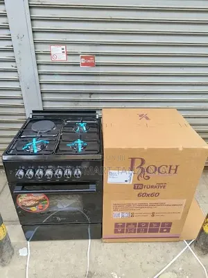 ROCH 60x60 Gas Cooker3 Gas + 1 Electric Electric Oven Grill Brand New