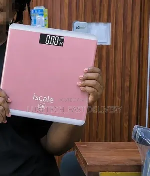 iScale Digital Body Weight Scale (180kg, Tempered Glass, LED)