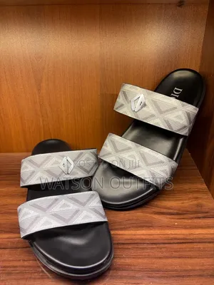 3 Colours 4 Brands Dior LV CK Gucci Men's Leather Sandals