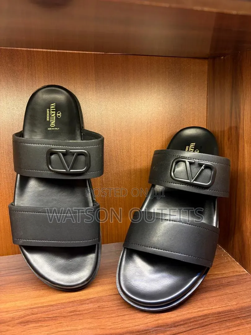3 Colours 4 Brands Dior LV CK Gucci Men's Leather Sandals