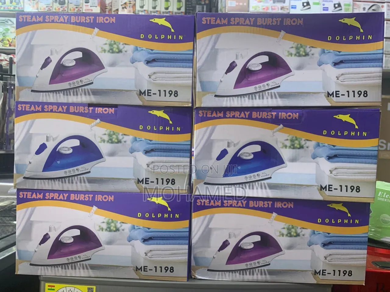  Dolphin Steam Iron Original 