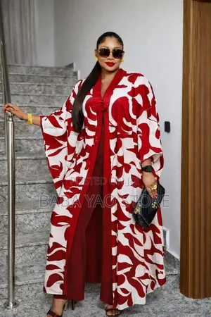 Casual Arabian Style High-Grade Long-Sleeved Floor-Length Dresses
