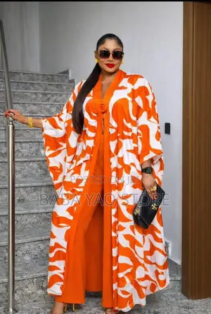 Casual Arabian Style High-Grade Long-Sleeved Floor-Length Dresses
