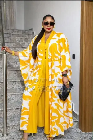 Casual Arabian Style High-Grade Long-Sleeved Floor-Length Dresses