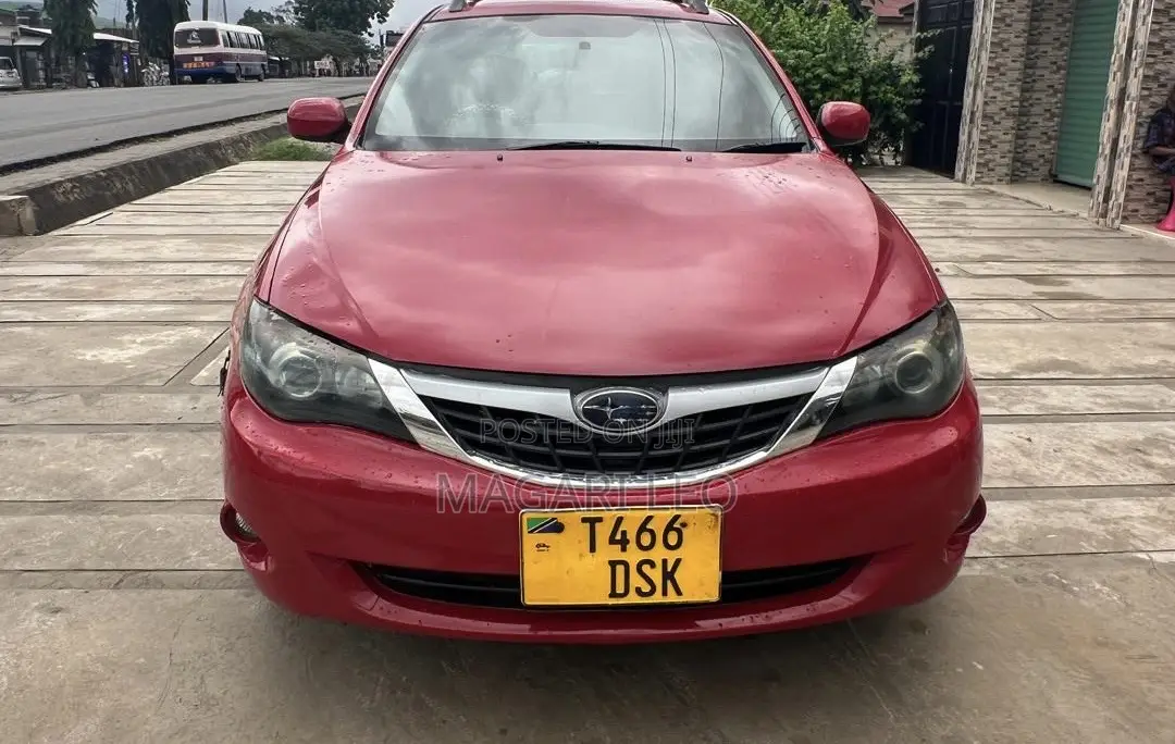 Subaru Impreza 2.0 GL AWD 2008 Red
