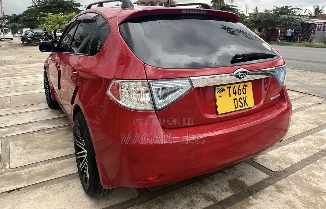 Subaru Impreza 2.0 GL AWD 2008 Red