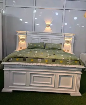 Bed Luxury 5/6 Color White Have Bed Side